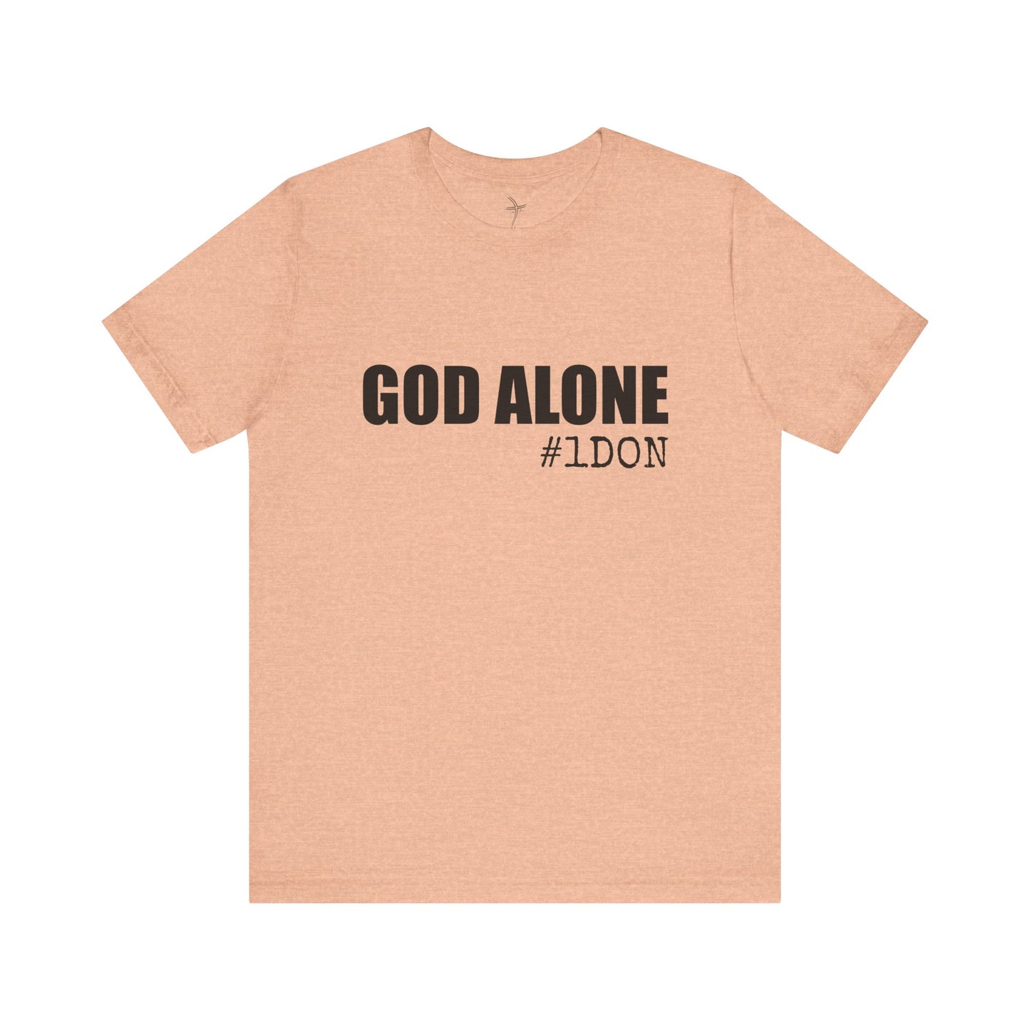 God Alone #1Don Unisex Short Sleeve Tee