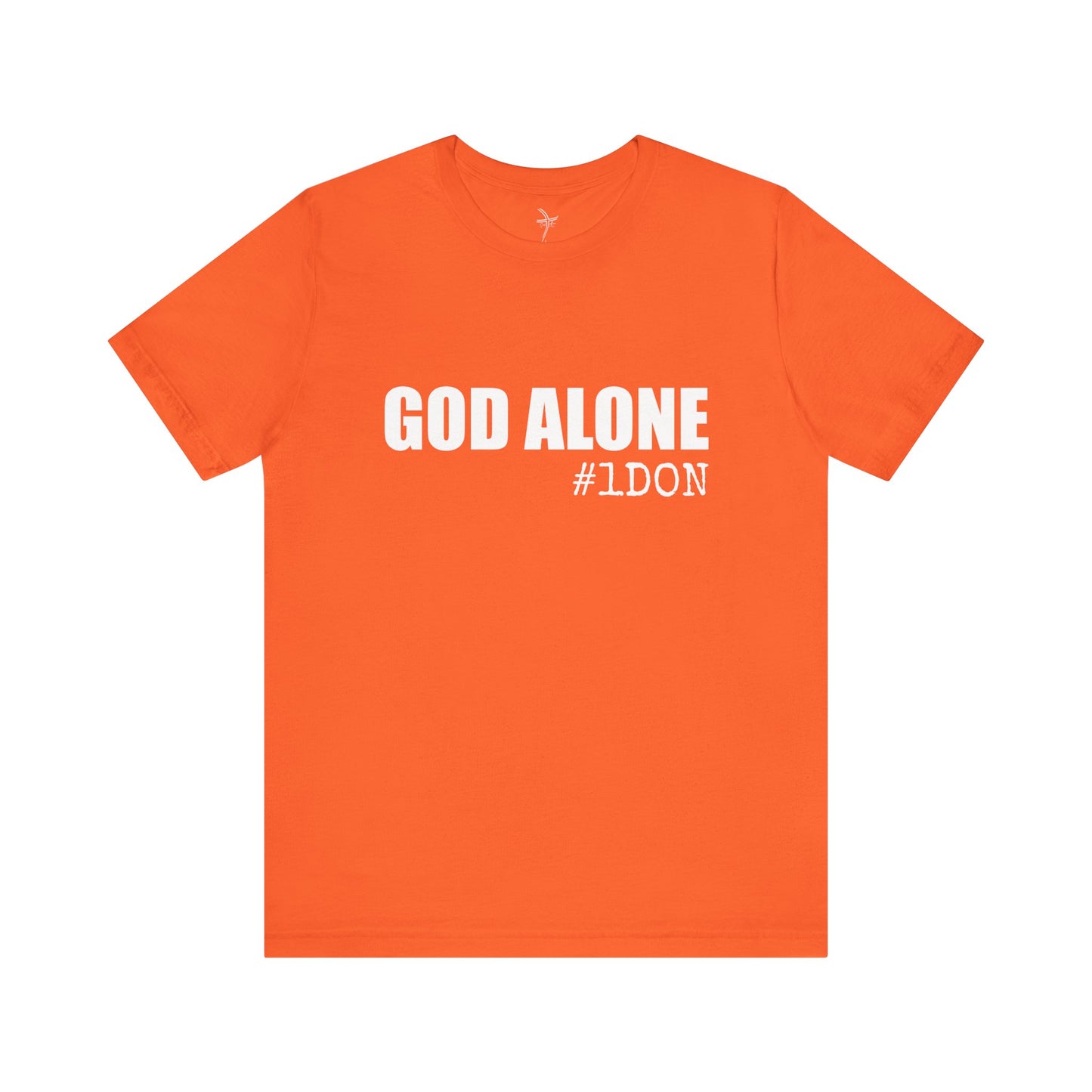 God Alone #1Don Unisex Short Sleeve Tee
