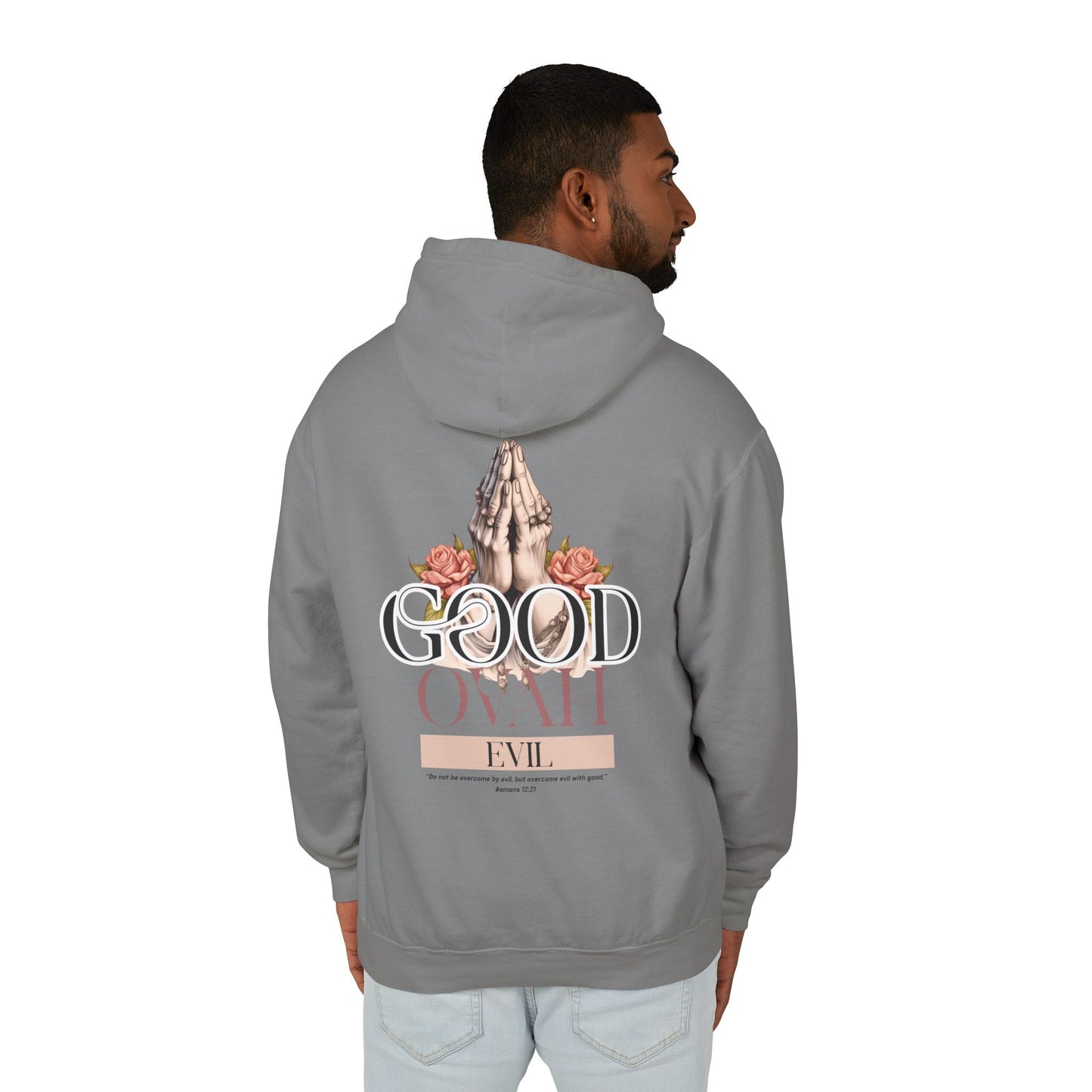 Good Ovah Evil Unisex Lightweight Hoodie
