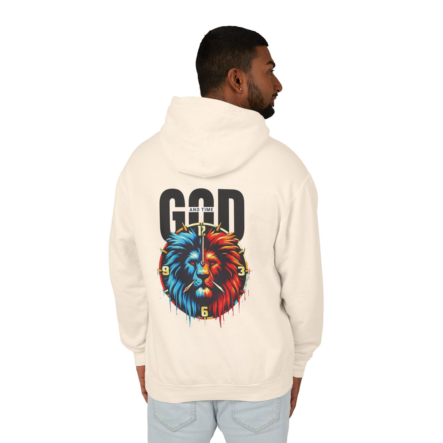 God and Time Unisex Lightweight Hoodie