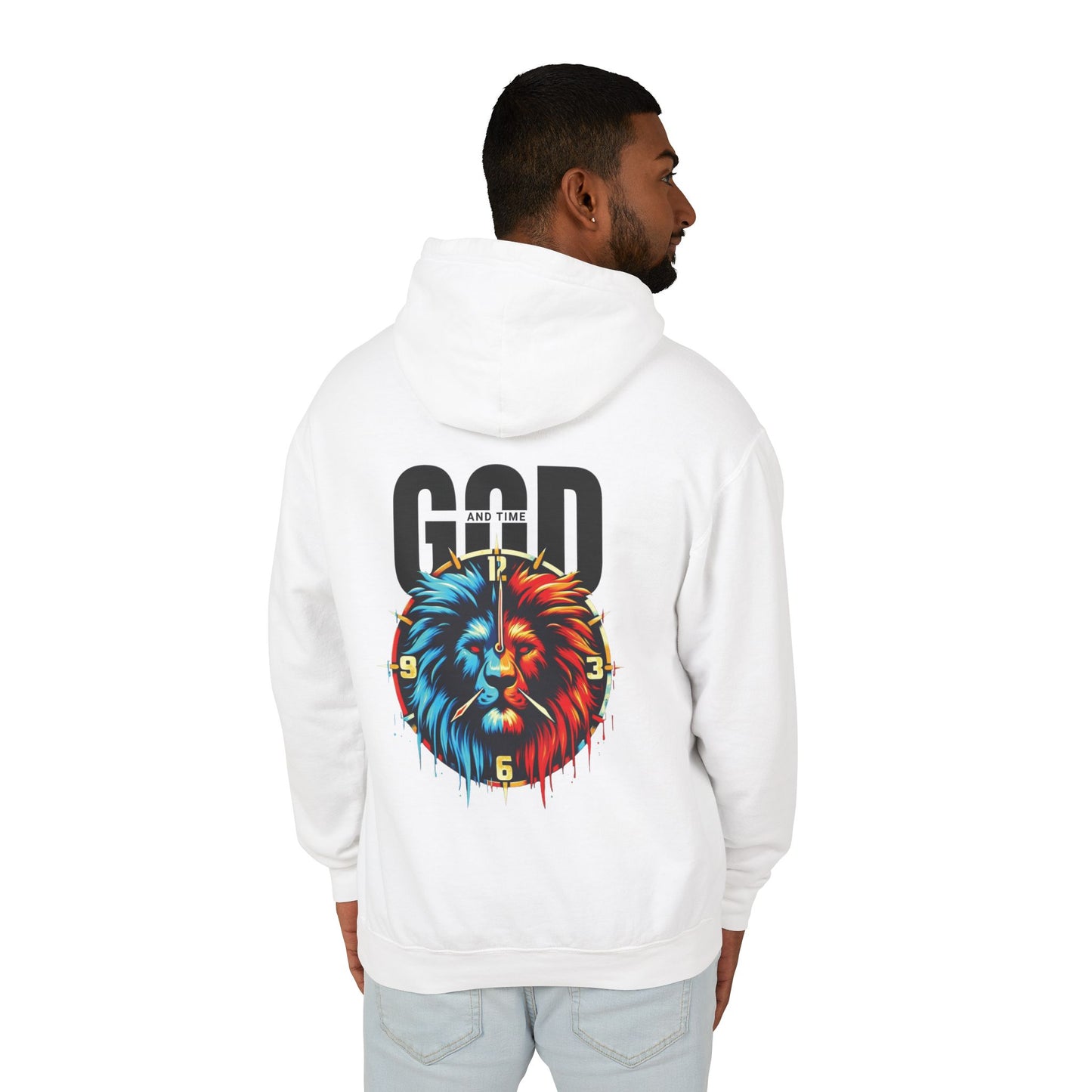 God and Time Unisex Lightweight Hoodie