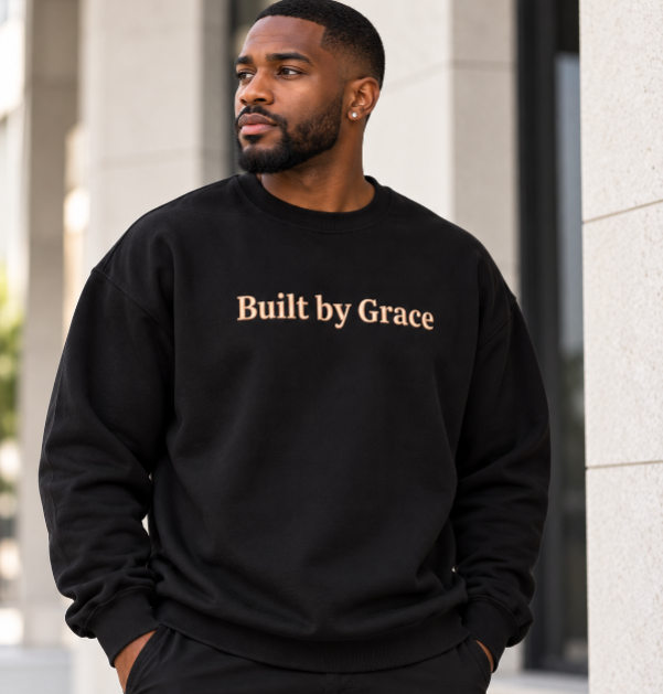 Built by Grace Puff Crewneck Sweatshirt