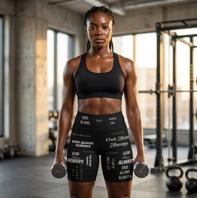 God Alone Always Training Shorts
