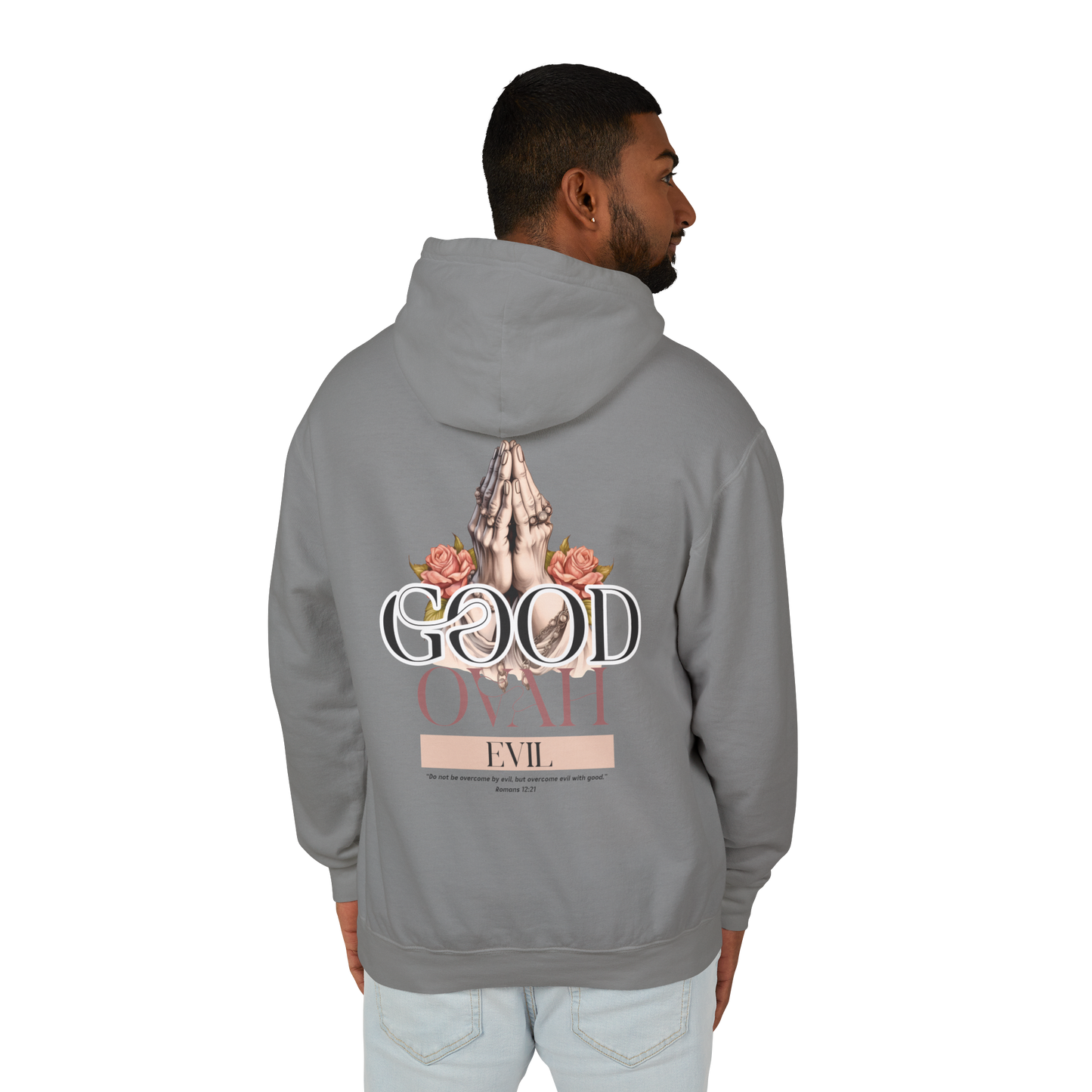 Good Ovah Evil Unisex Lightweight Hoodie