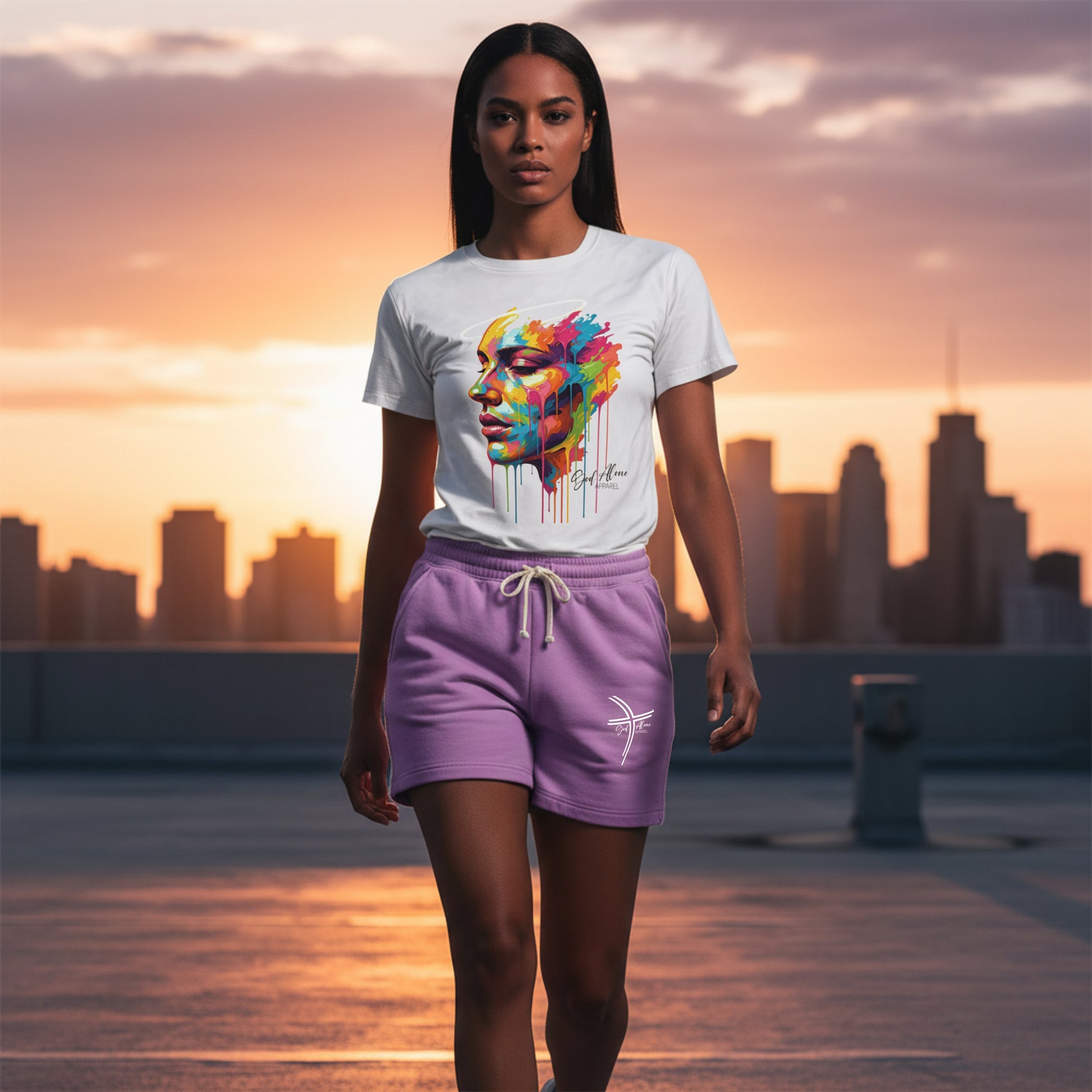 Glorified Tee Summer Collection God Alone Apparel faith streetwear