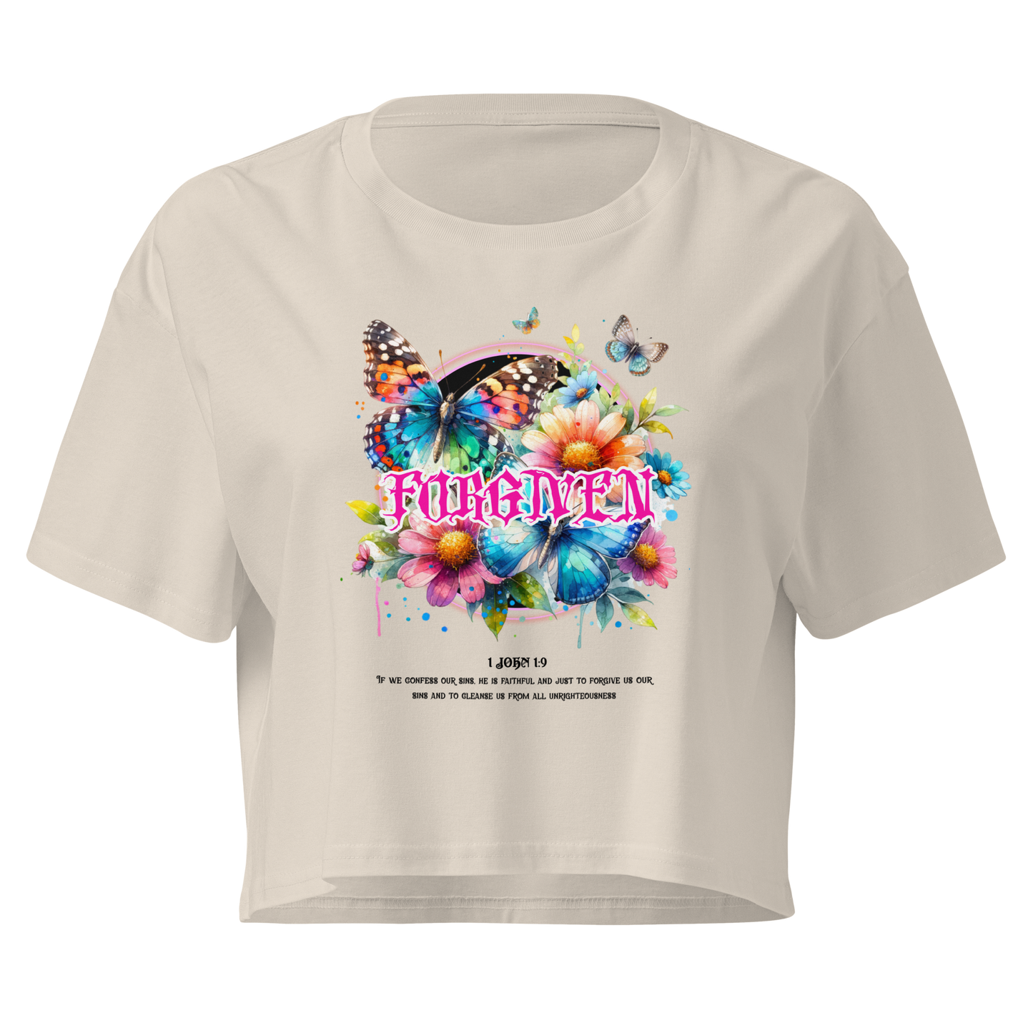 Born Again in Bloom Crop Top