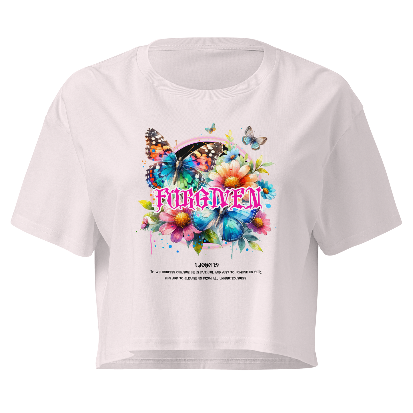 Born Again in Bloom Crop Top