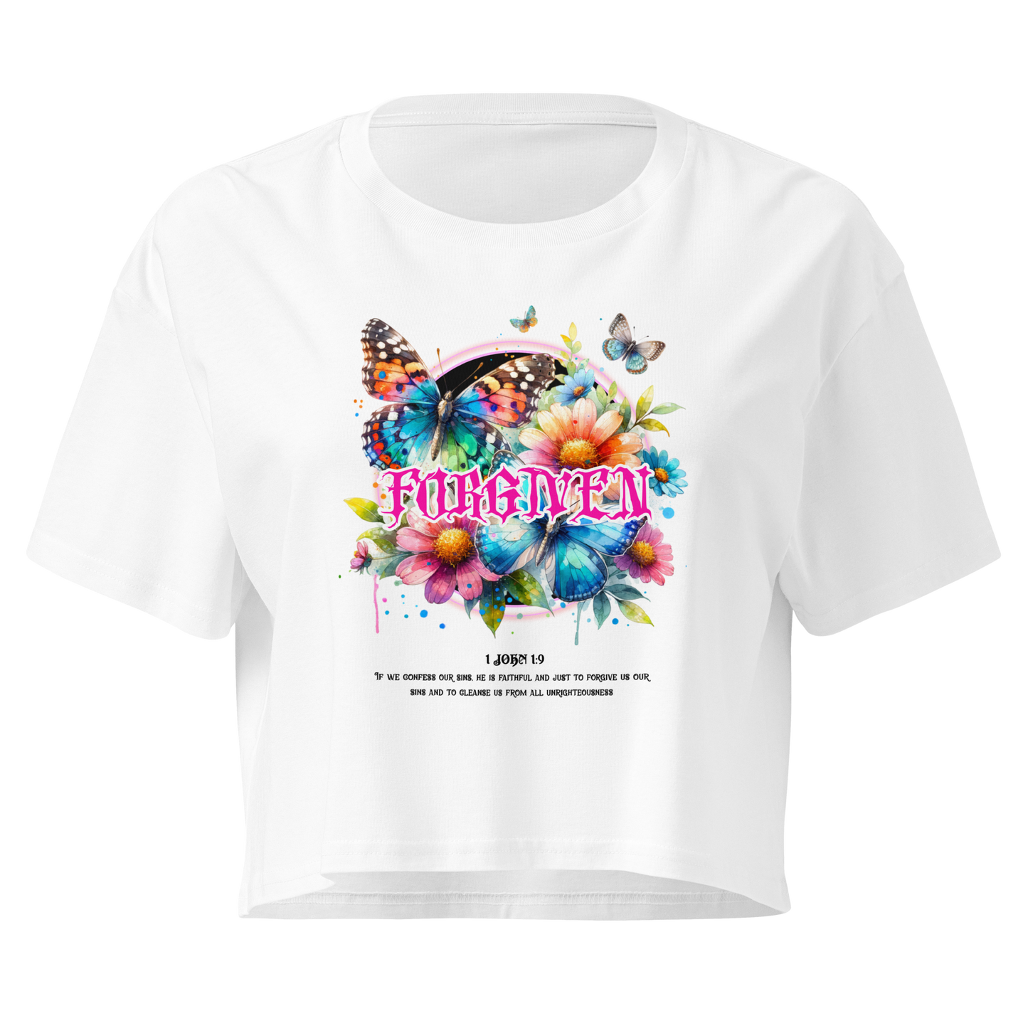 Born Again in Bloom Crop Top